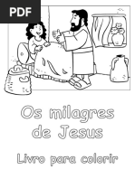 Os Milagres de Jesus - Livro para Colorir