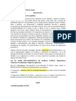 Legislación Comparada Hábeas Corpus