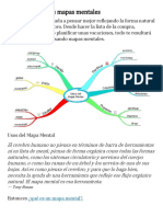 Introducción A Los Mapas Mentales