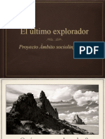 Proyecto: El Último Explorador 1ESO (Ámbito Sociolingüístico)