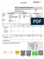 AR.A.S.P.V.P.V. Automobiles Private Limited: Tax Invoice