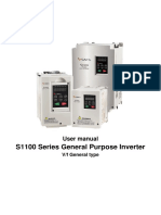 S1100 Series General Purpose Inverter: User Manual