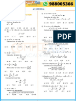 Semana 3 (Álgebra)