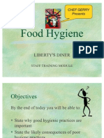 LIBERTY's Basic Food Hygiene