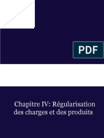 RÃ Gularisation Des Charges Et Des Produits Modifiã Es