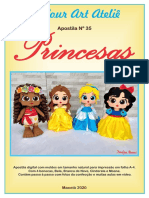 Apostila Princesas - Dellour Art Ateliê