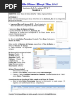 Unidad 3 Access Talleres Practicos