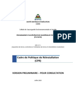 Haïti Numérique Cadre de Politique de Réinstallation CPR Juillet 2020 v3