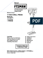 Drill Press Manual