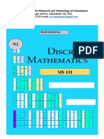 MODULE (MS 101 - Discrete Mathematics Nemesio Flora LLL) - WEEK 2