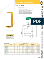 Coil Lifters and Upenders: Model 82NC - Narrow Coil "C" Hook