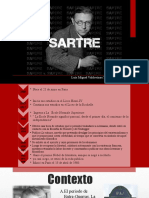 Exposición de La Nausea (Sartre) Luis MIguel