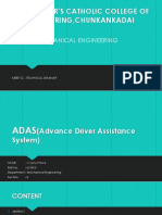 ADAS (Advance Driver Assistance System)