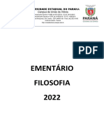 Ementário 2022