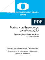 Emp CPRM - Política - Segurança - Informacao