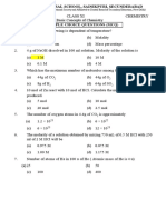 BCOC (Class 11) Worksheet-1