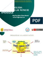 Ciencia Y Tecnologia: Enseñanza en Las Rutas de Aprendizaje