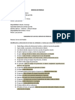 Diagrama Servicio de Pendulo