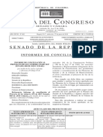 Revisión Proyecto de Ley - Libertad Testamentaria, Texto en Conciliación Cámara y Senado