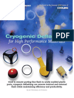 Cryogenic Deflashing: For High Performance Materials