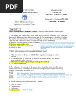 Exam 2 Thanh toán quốc tế E 25 11