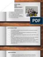 Project - Fire Detection and Extinguishing Robot