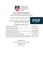 ISB511 - Assignment2 - Final Draft Lepas Ubah Table of Content