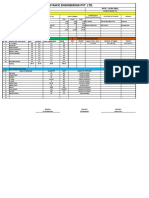 New Rafic Engineering Pvt. LTD.: Daily Report DATE:-18.05.2022