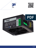 Computer Power Supply: Model: AK-P4-600