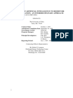 Application of Artificial Intelligence To Reservoir Characterization: An Interdisciplinary Approach