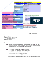 Personal Details Documents To Be Enclosed: Medical Reiumbursement For State Government Employees