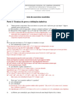 Matemática Discreta - Exercícios Resolvidos