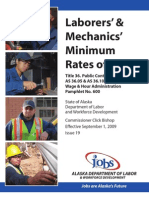 Laborers' & Mechanics' Minimum Rates of Pay