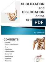 Subluxation and Dislocation of Ac Joint