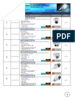 Lista de Productos Hikvision Tecnico