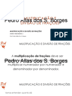 6°ano Multiplicação e Divisão de Frações