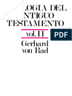 Gerhard Von Rad Teologia Del Antiguo Test Amen To Vol II