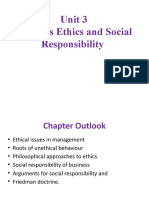 Unit 3 Business Ethics and Social Responsibility