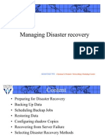 Managing Disaster Recovery: Chennai S Premier Networking Training Centre