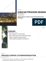 Safety and PID L3 Developing Control and Instrumentation