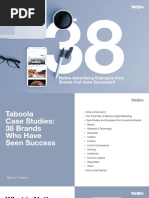 Taboola 38 Case Studies Ebook