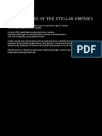 Nation Types of The Stellar Empires