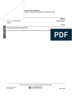 Cambridge International Advanced Subsidiary and Advanced Level