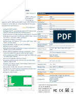 (Datasheet) USR-TCP232-T2 Datasheet