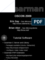 Gearman 200907 Oscon Tutorial