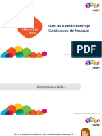 1 Guía de Autoaprendizaje - Continuidad de Negocios