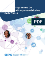 Budget Programme de L'organisation Panaméricaine de La Santé