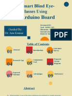 Smart Blind Eye - Glasses Using Arduino.