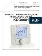 2013 BT RVT 037 I INFORMATIVO MANUAL E PROGRAMA - O KCO0081