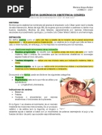 Procedimiento QX Cesarea, Parto Vaginal